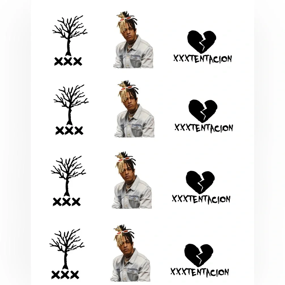 Xxx tentacion rapper cupcake toppers lot